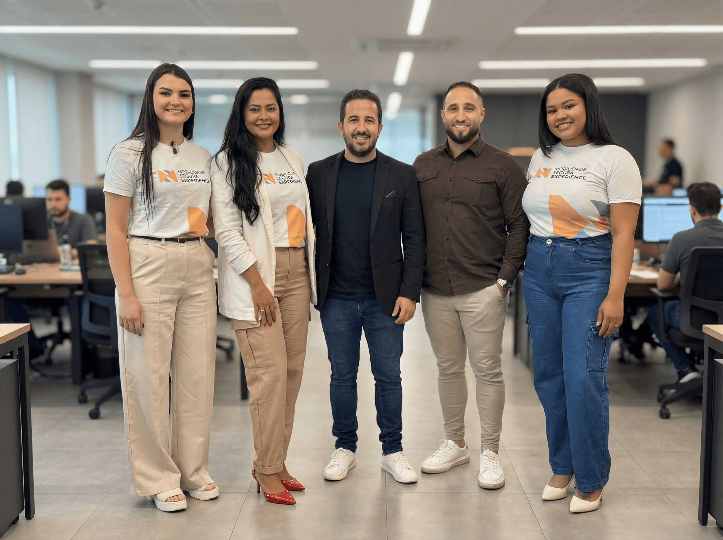 Equipe TSI em ambiente corporativo
